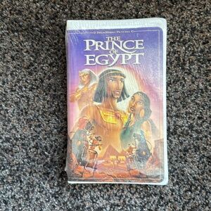 The Prince of Egypt VHS movie, still in wrapper.
